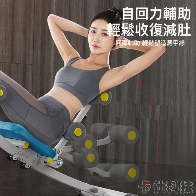 四機合一/多功能健腹器/可折疊(美腰運動 仰臥運動 拉伸運動 提臀美腰機 健身器材 健腹機)