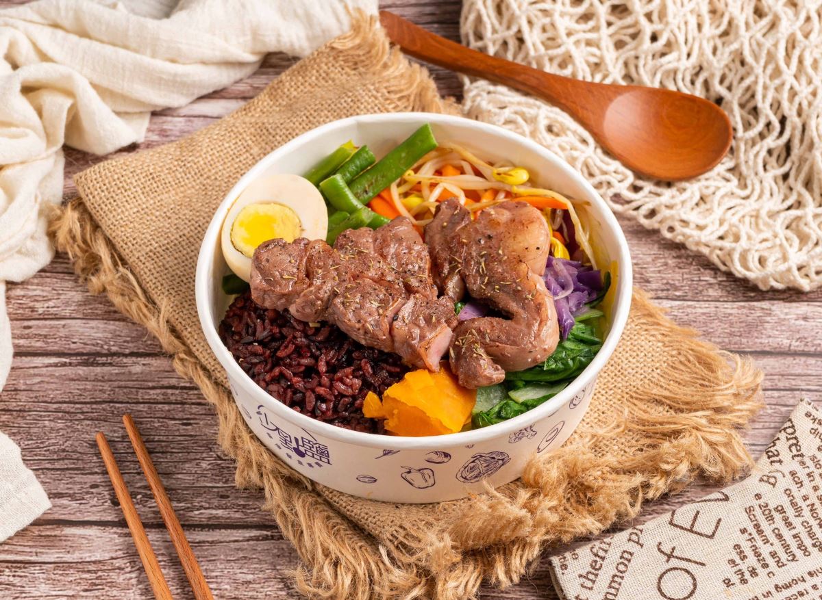 牛肉蔬菜餐盒